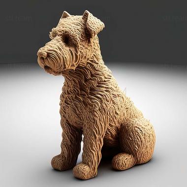 3D model Pumi dog breed dog (STL)